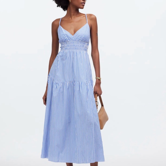 Madewell Dresses & Skirts - Empire-Waist Tiered Maxi Dress in Stripe